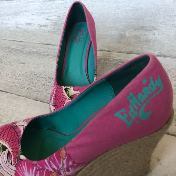 Ed hardy wedges - Picture 2 of 3